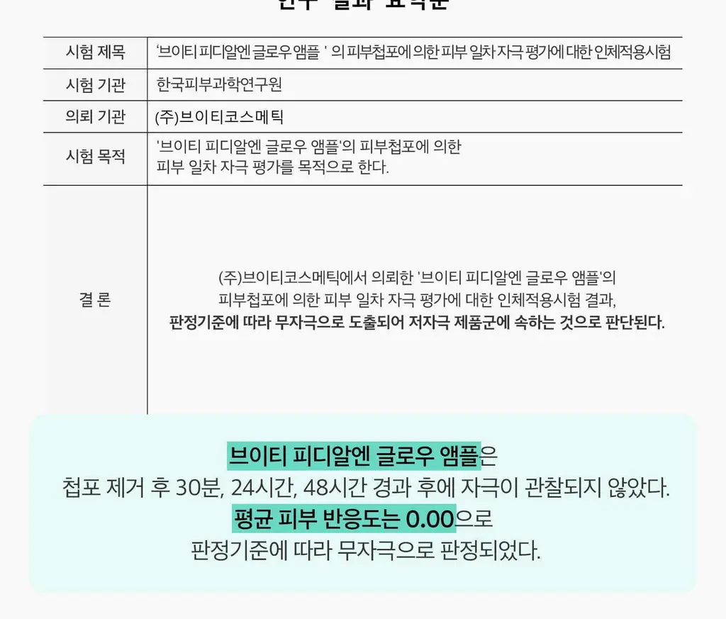 [베일리PICK] VT 피디알엔 글로우 앰플 미스트 100ml 상세페이지 24